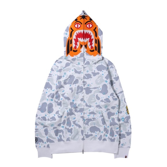 BAPE Space Camo Tiger Full
Zip Hoodie - Picture 2 of 3